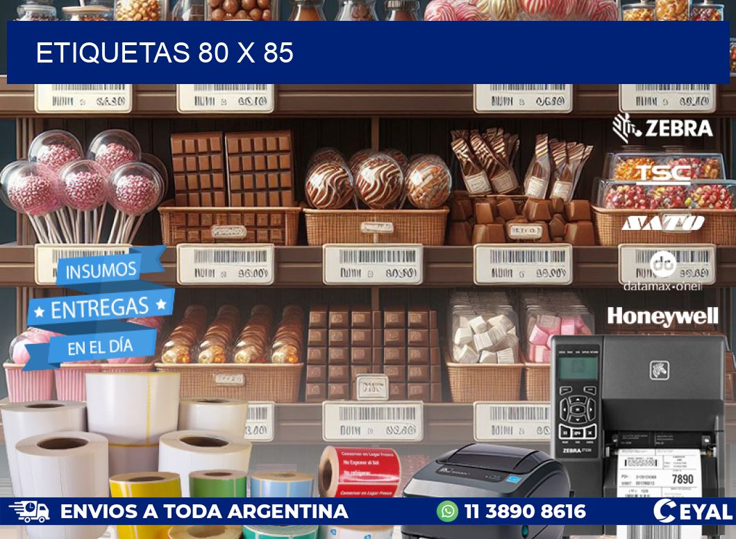 ETIQUETAS 80 x 85