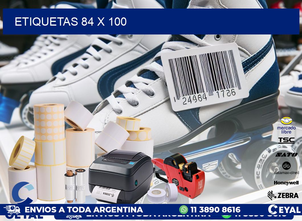 ETIQUETAS 84 x 100