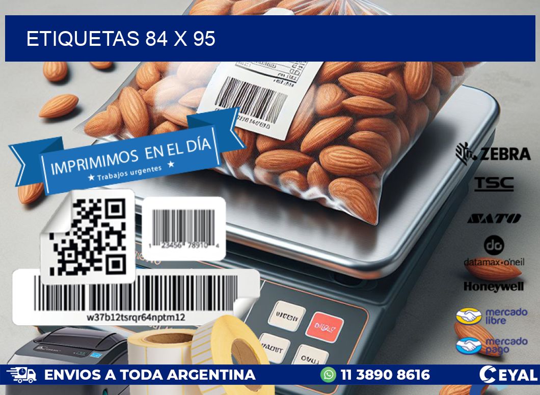 ETIQUETAS 84 x 95