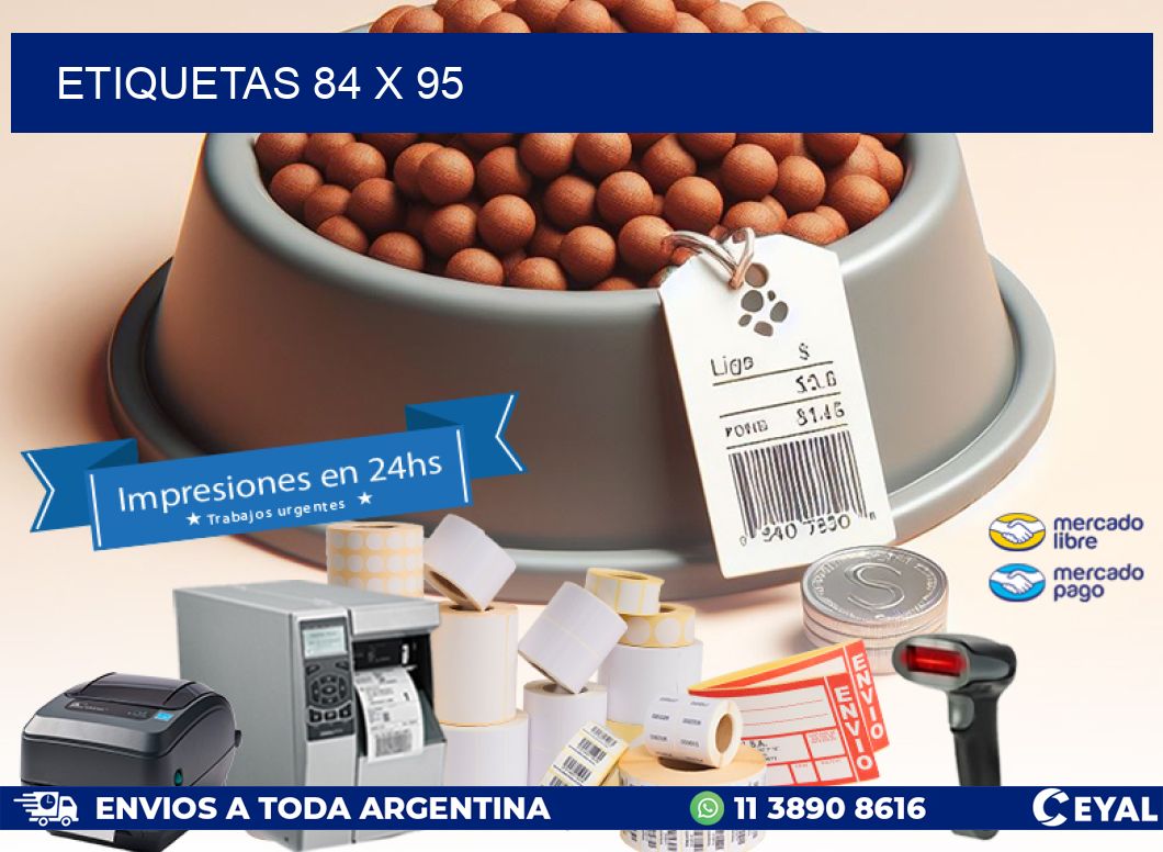 ETIQUETAS 84 x 95