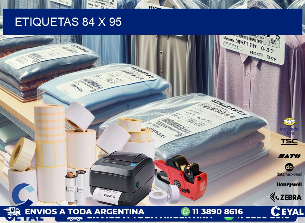 ETIQUETAS 84 x 95