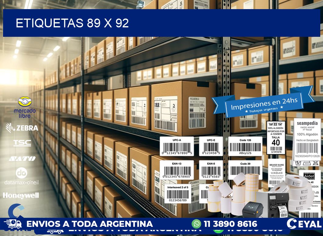 ETIQUETAS 89 x 92