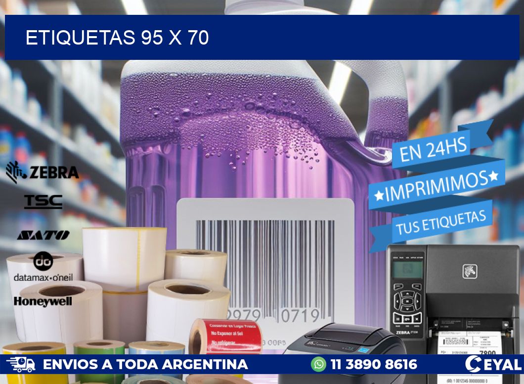 ETIQUETAS 95 x 70