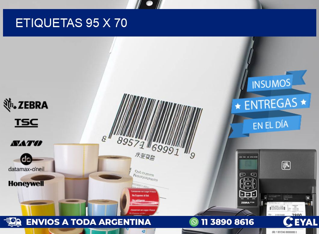 ETIQUETAS 95 x 70