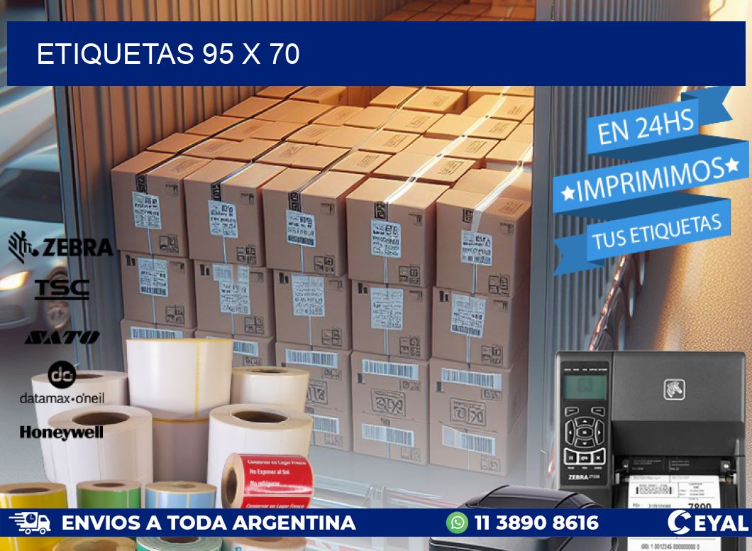 ETIQUETAS 95 x 70
