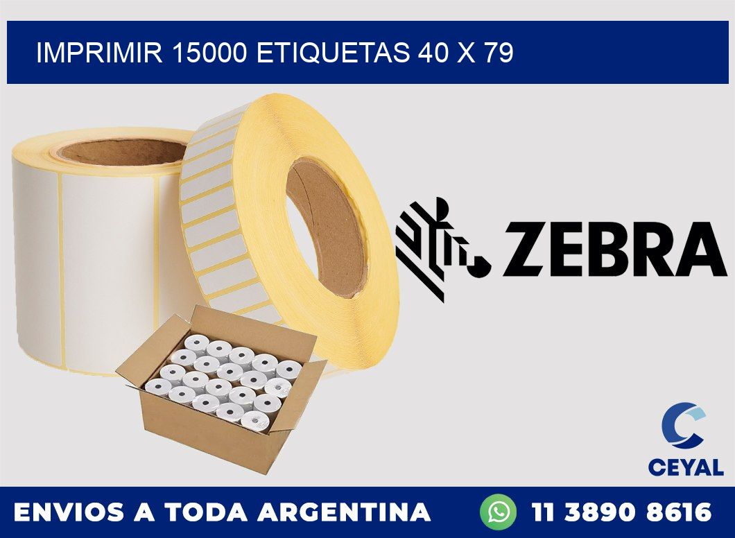 IMPRIMIR 15000 ETIQUETAS 40 x 79