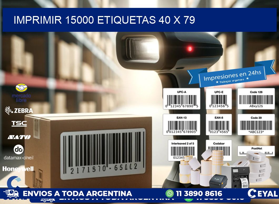 IMPRIMIR 15000 ETIQUETAS 40 x 79