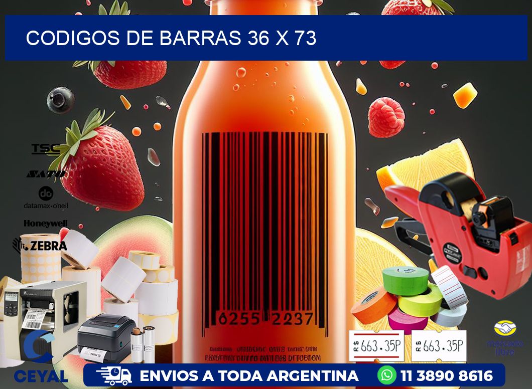 codigos de barras 36 x 73