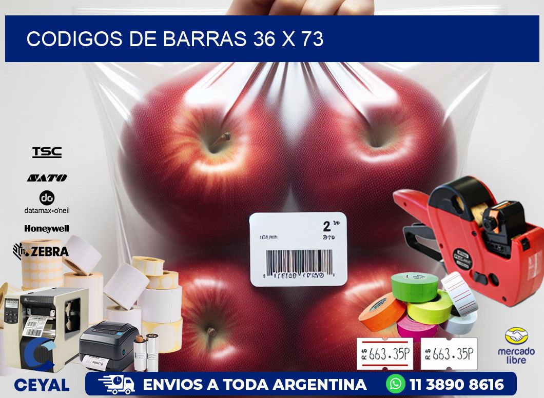 codigos de barras 36 x 73