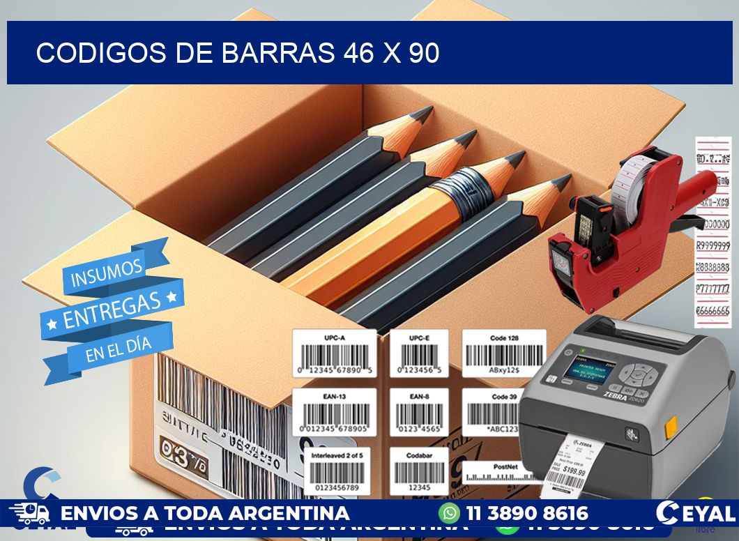 codigos de barras 46 x 90