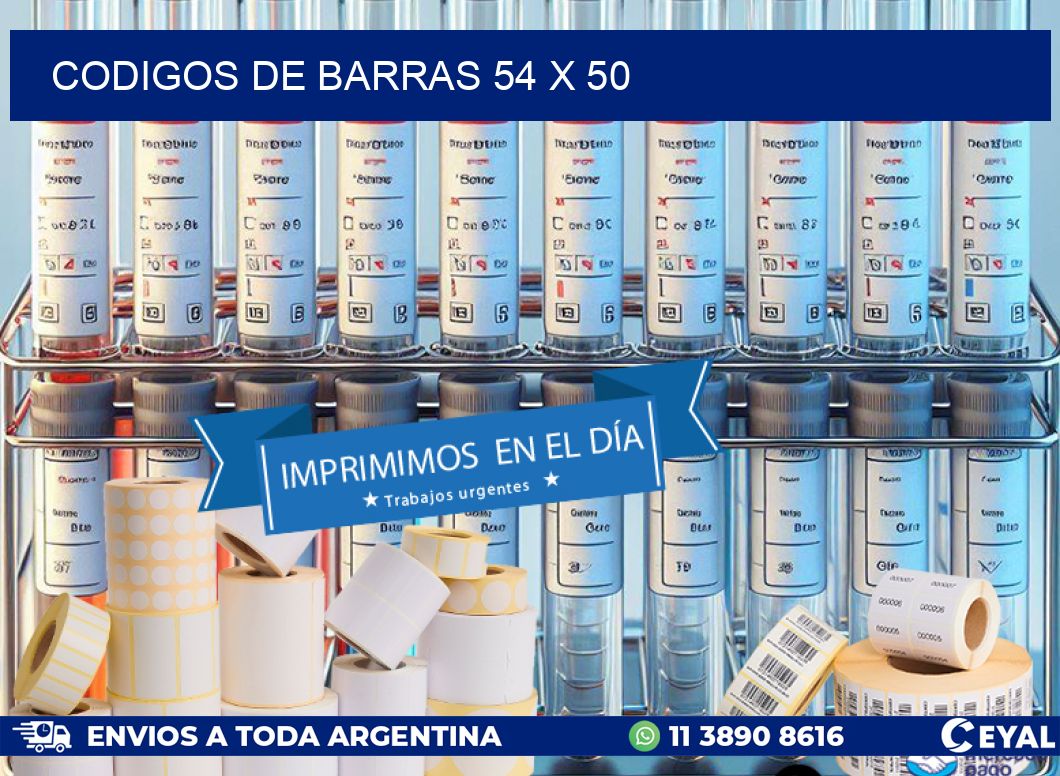 codigos de barras 54 x 50
