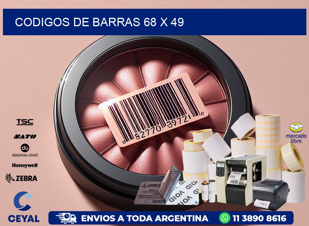codigos de barras 68 x 49