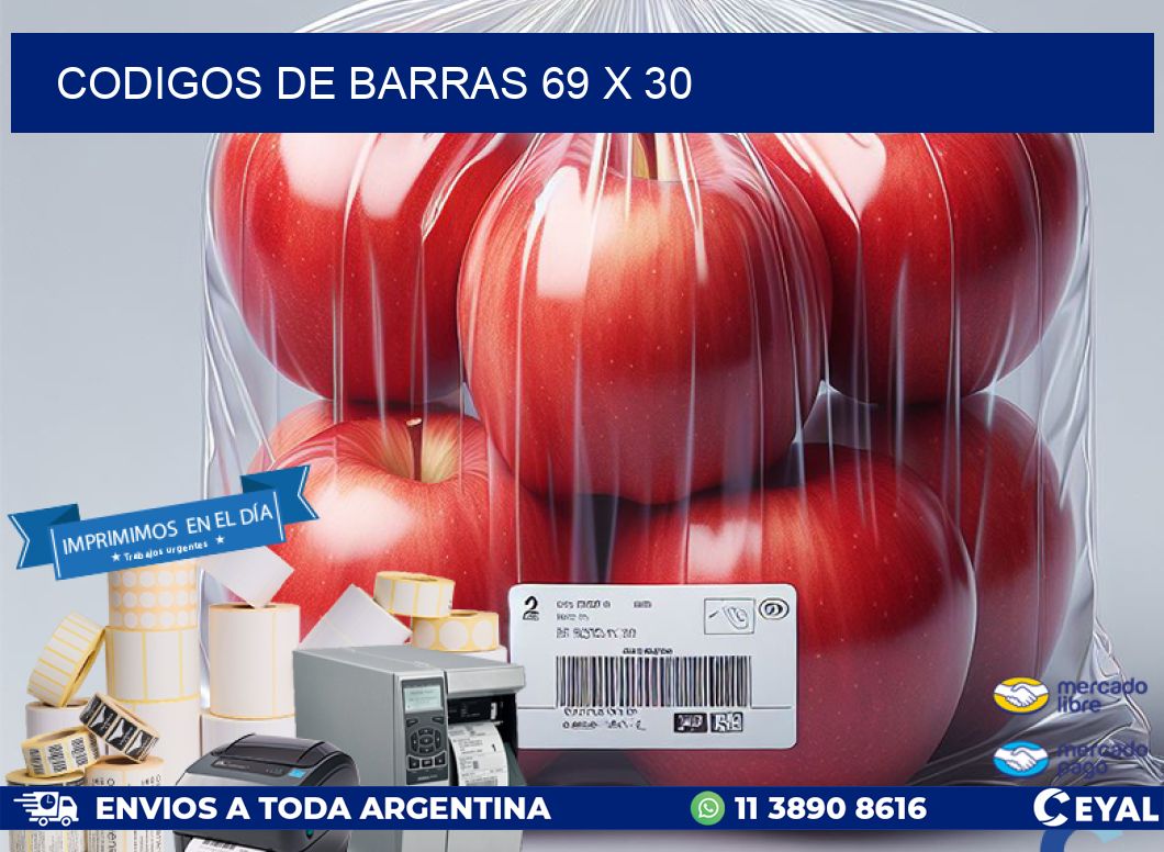 codigos de barras 69 x 30