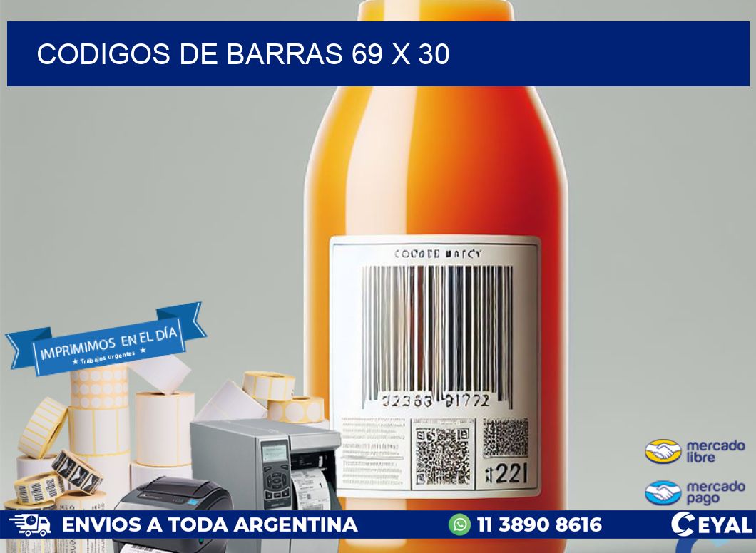 codigos de barras 69 x 30