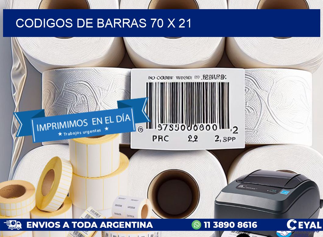 codigos de barras 70 x 21