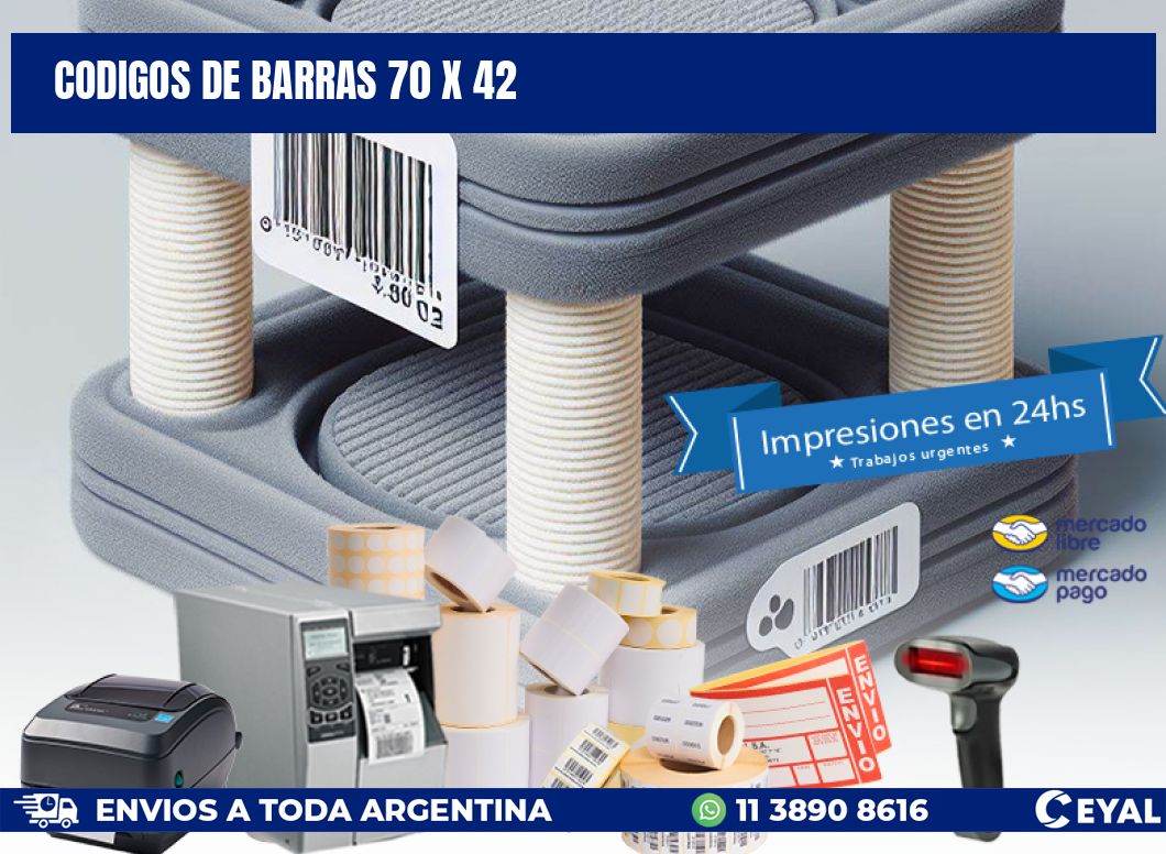 codigos de barras 70 x 42