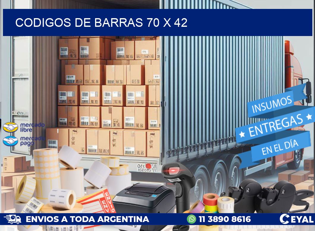 codigos de barras 70 x 42