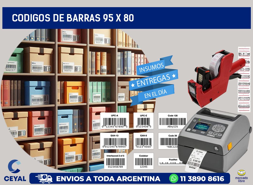 codigos de barras 95 x 80
