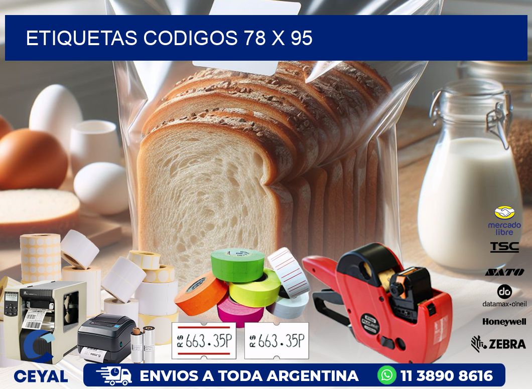etiquetas codigos 78 x 95