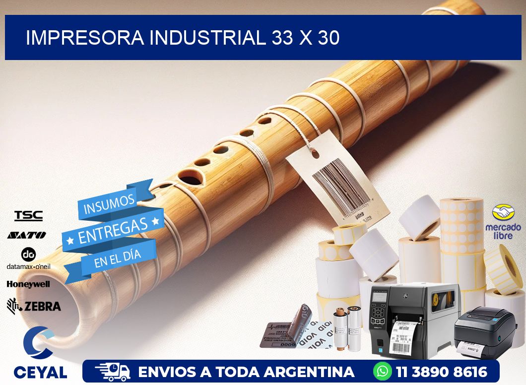 impresora industrial 33 x 30