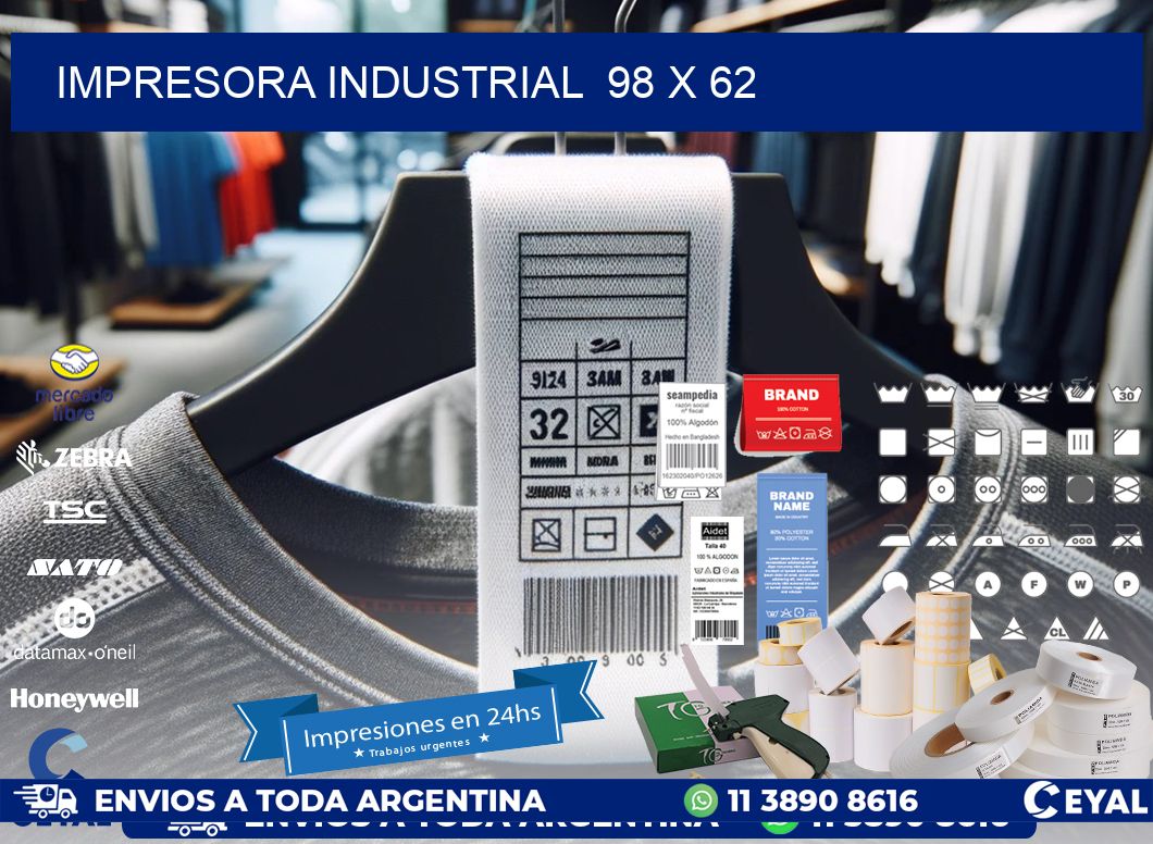 impresora industrial  98 x 62