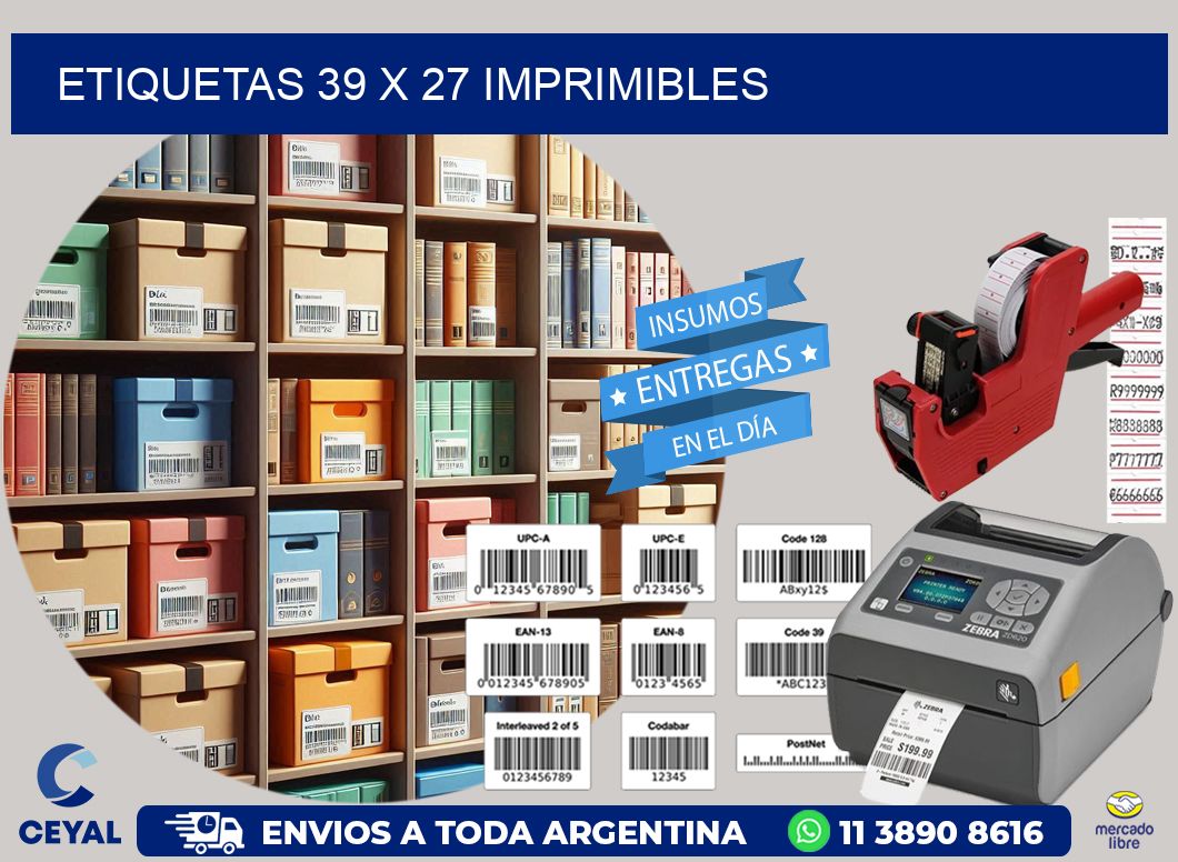 ETIQUETAS 39 x 27 IMPRIMIBLES