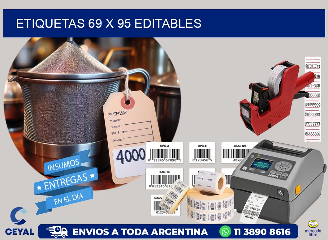 ETIQUETAS 69 x 95 EDITABLES