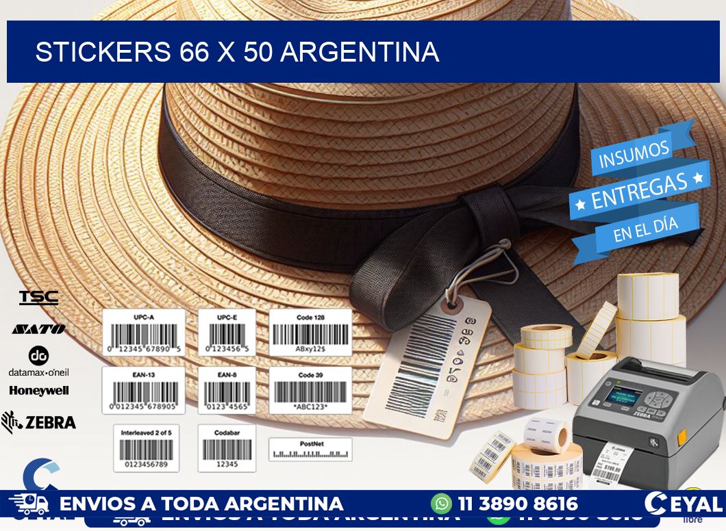 STICKERS 66 x 50 ARGENTINA