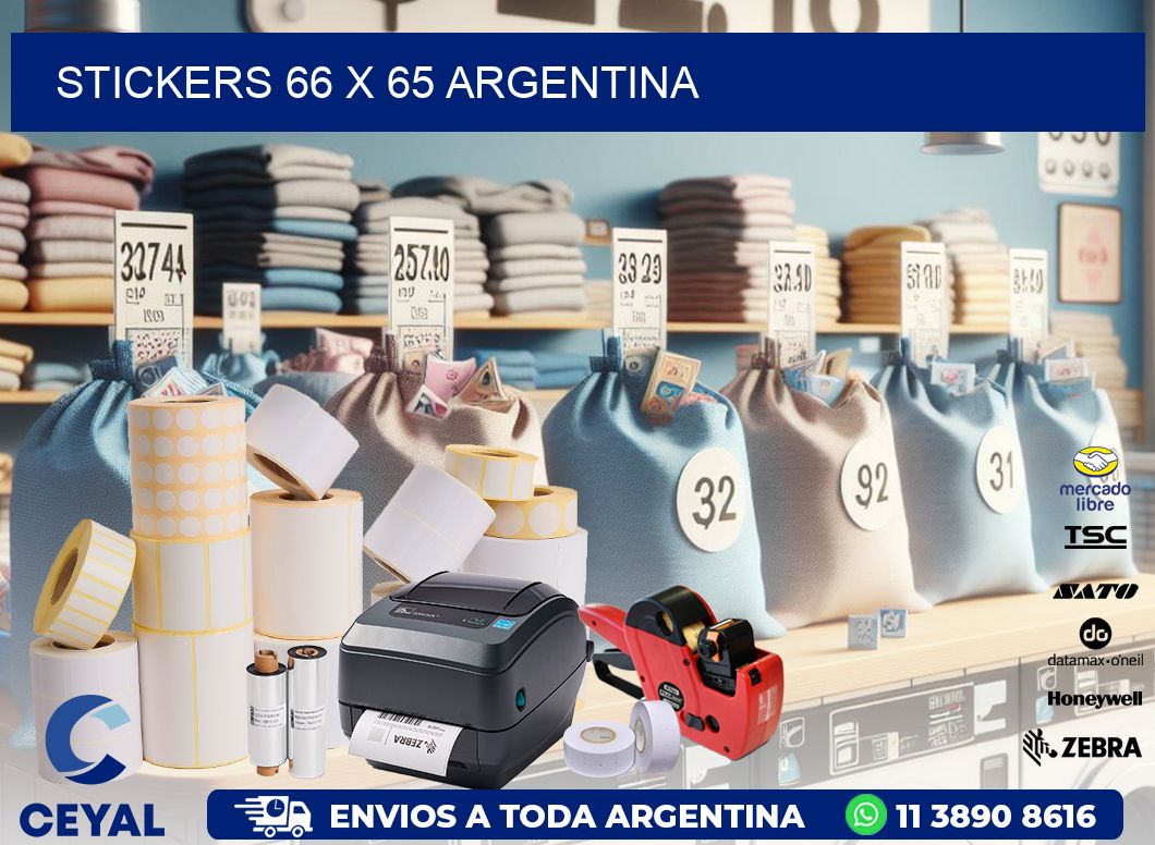 STICKERS 66 x 65 ARGENTINA