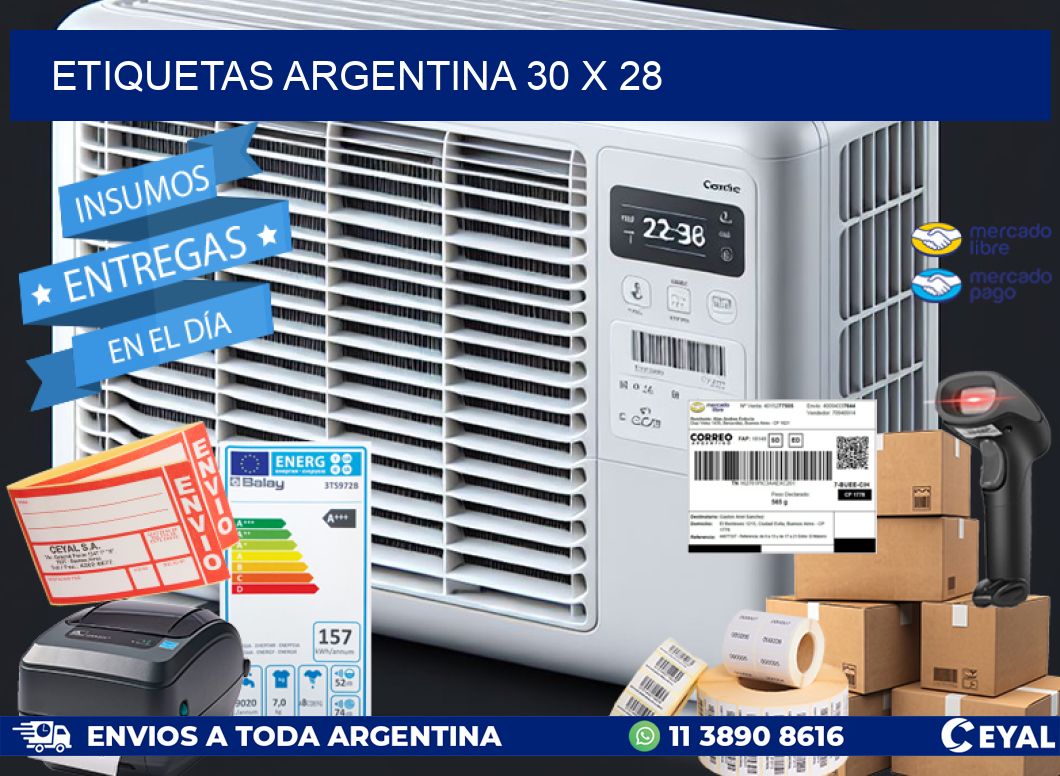 etiquetas argentina 30 x 28