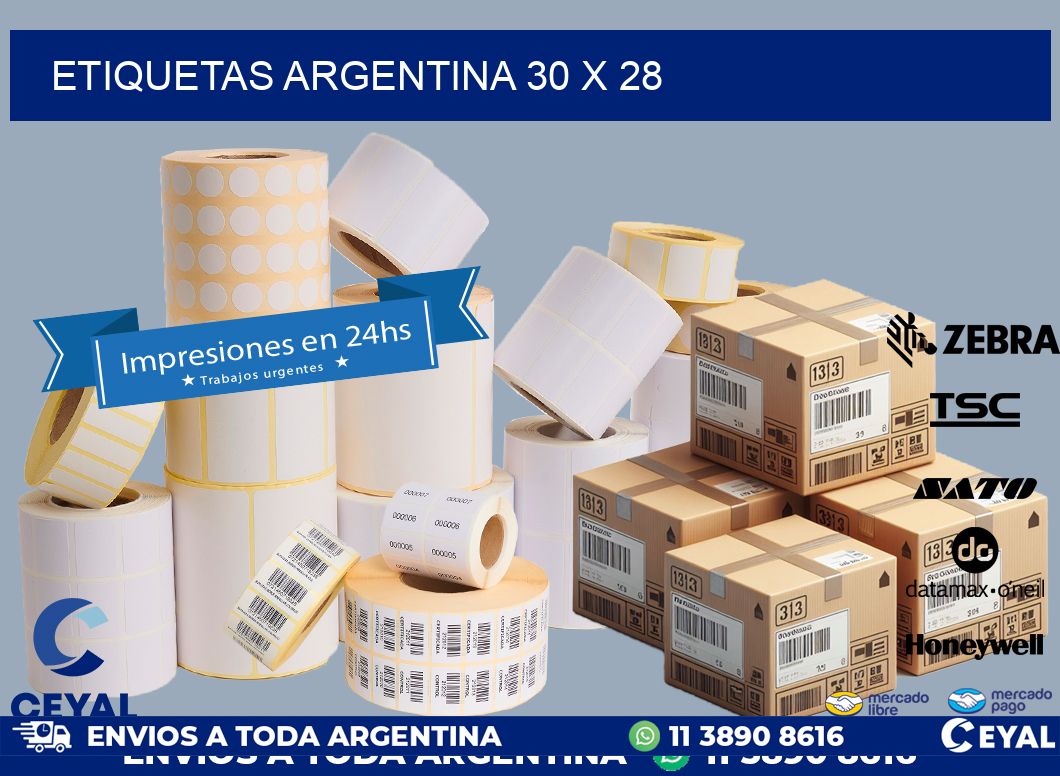 etiquetas argentina 30 x 28