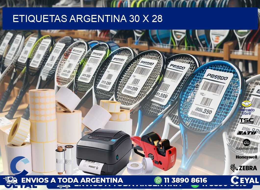 etiquetas argentina 30 x 28