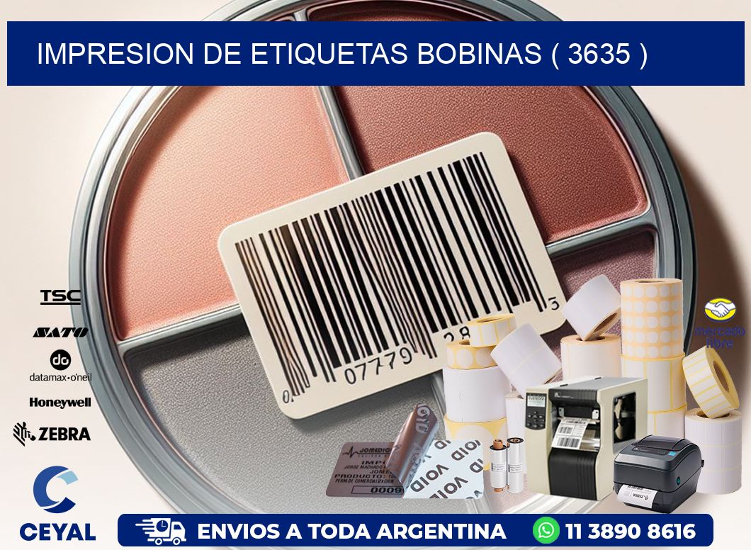 impresion de etiquetas bobinas ( 3635 )
