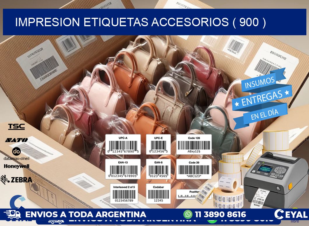 impresion etiquetas accesorios ( 900 )