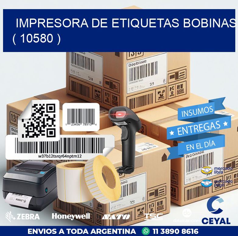 impresora de etiquetas bobinas ( 10580 )