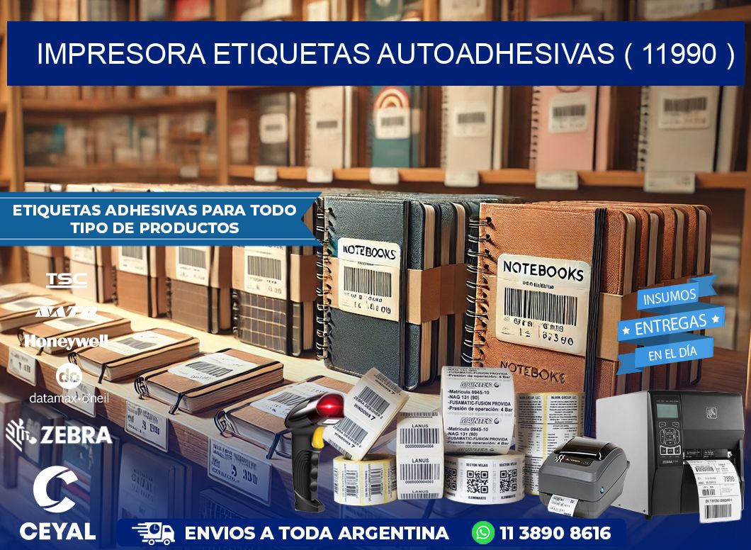 impresora etiquetas autoadhesivas ( 11990 )