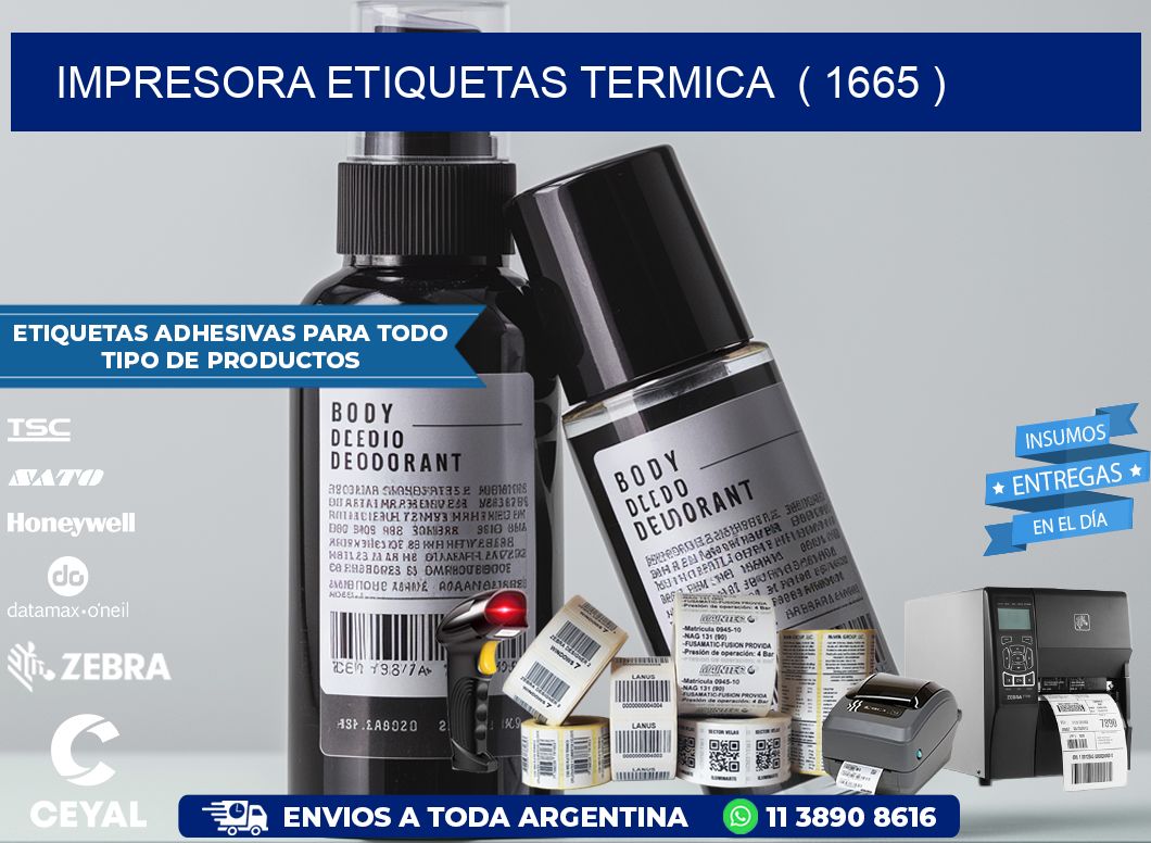 impresora etiquetas termica  ( 1665 )