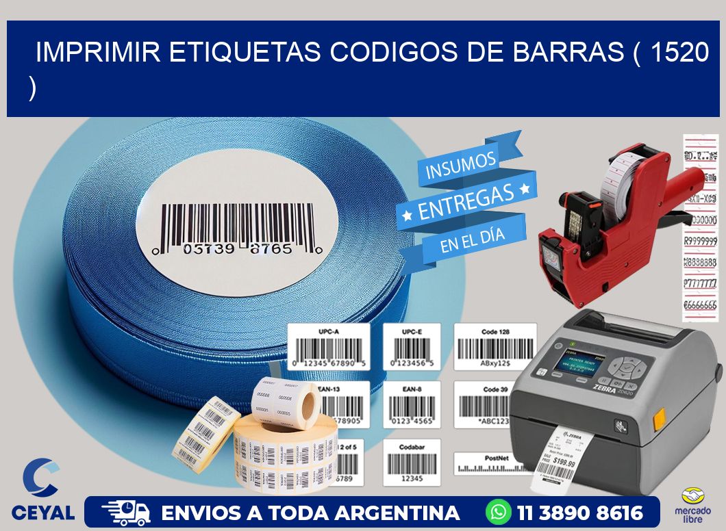 imprimir etiquetas codigos de barras ( 1520 )