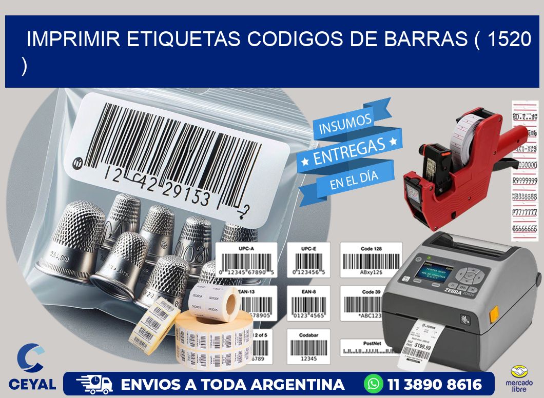 imprimir etiquetas codigos de barras ( 1520 )