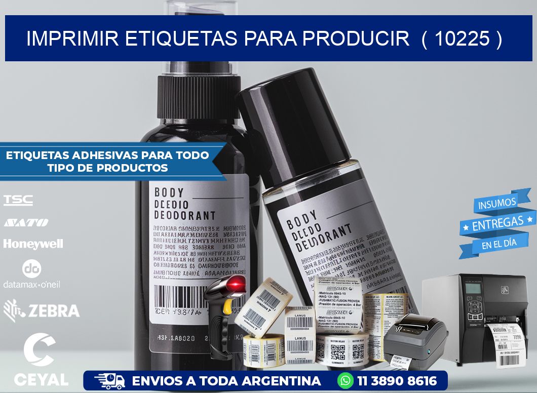 imprimir etiquetas para producir  ( 10225 )