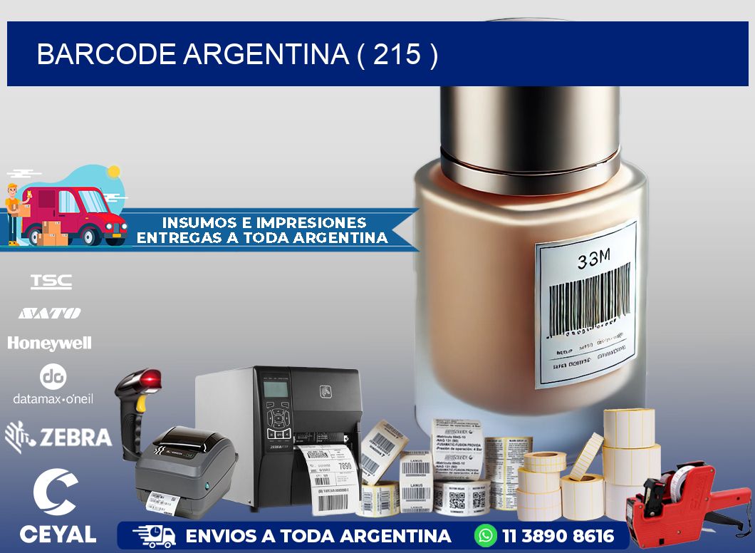 BARCODE ARGENTINA ( 215 )