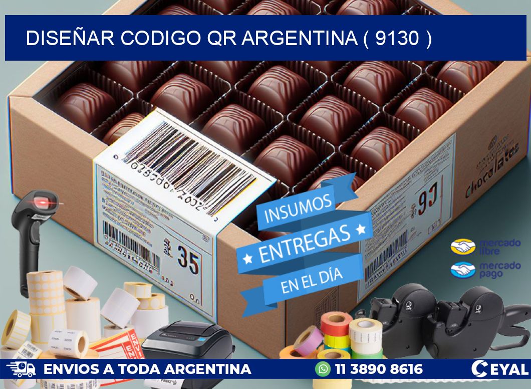 DISEÑAR CODIGO QR ARGENTINA ( 9130 )