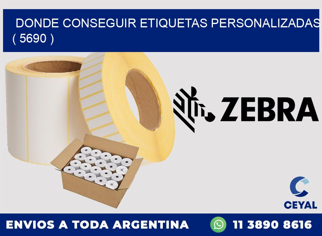 DONDE CONSEGUIR ETIQUETAS PERSONALIZADAS ( 5690 )