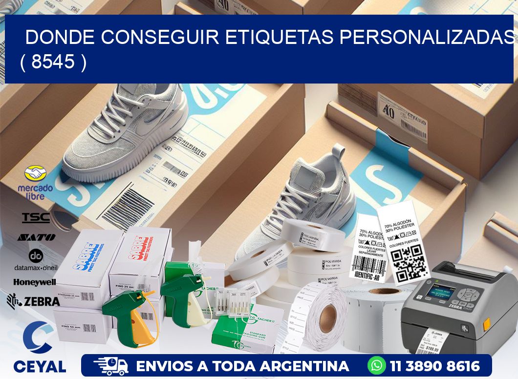 DONDE CONSEGUIR ETIQUETAS PERSONALIZADAS ( 8545 )