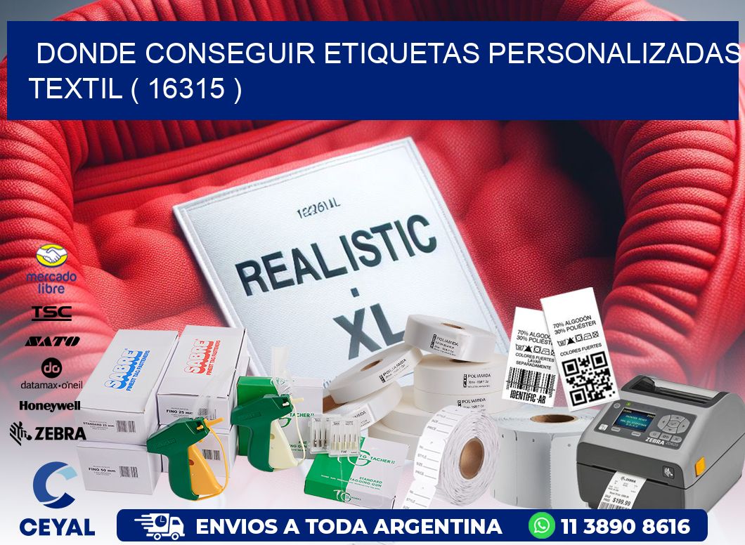 DONDE CONSEGUIR ETIQUETAS PERSONALIZADAS TEXTIL ( 16315 )