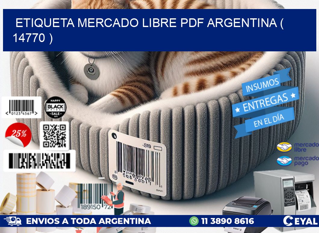 ETIQUETA MERCADO LIBRE PDF ARGENTINA ( 14770 )