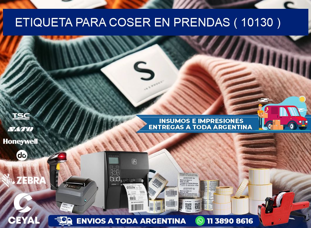 ETIQUETA PARA COSER EN PRENDAS ( 10130 )