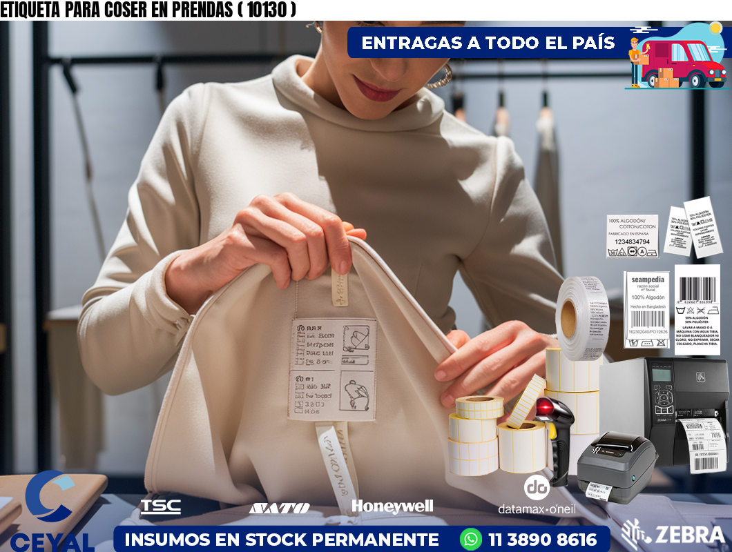 ETIQUETA PARA COSER EN PRENDAS ( 10130 )