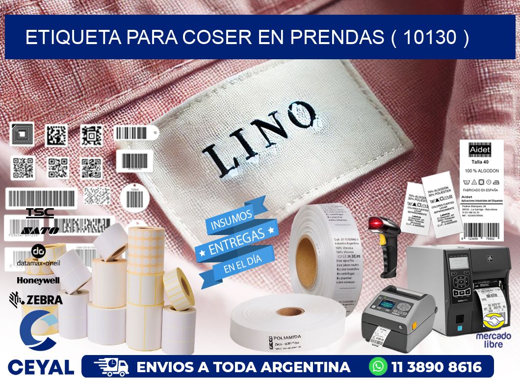 ETIQUETA PARA COSER EN PRENDAS ( 10130 )