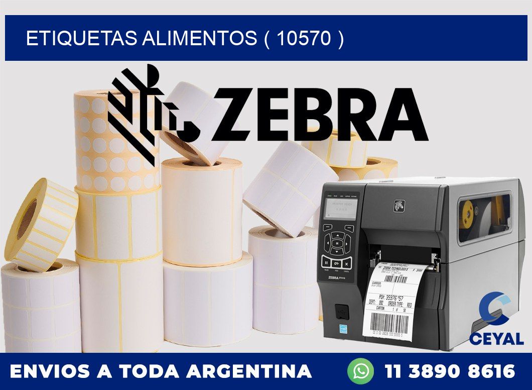 ETIQUETAS ALIMENTOS ( 10570 )